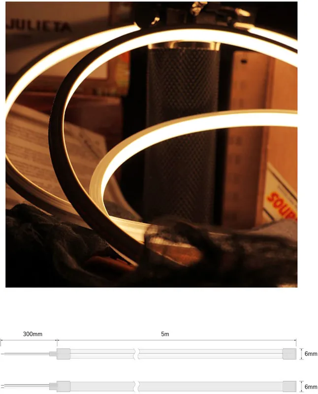 Nur Für Kurze Zeit ISOLED LED NeonPRO Flexband 0606, 24V, 6W, IP67, 4000K, 240 LED/m