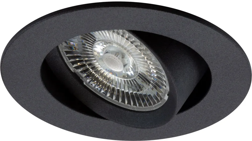 ISOLED LED Einbauleuchte Slim68 Alu schwarz, rund, 6W|6W, 24V DC, weißdynamisch 2700-5700K Günstig