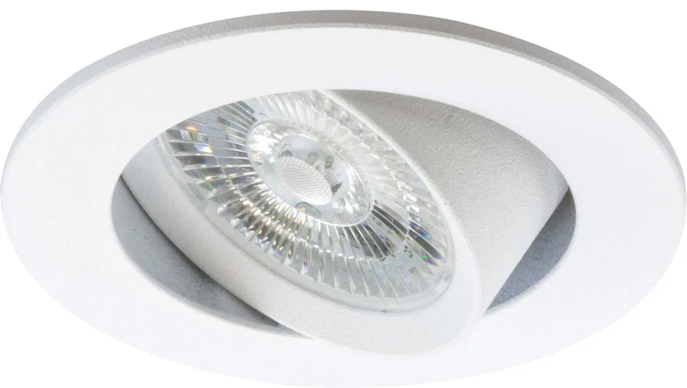 Echt ISOLED LED Einbauleuchte Slim68 MiniAMP weiß, rund, 8W, 24V DC, neutralweiß, nicht dimmbar