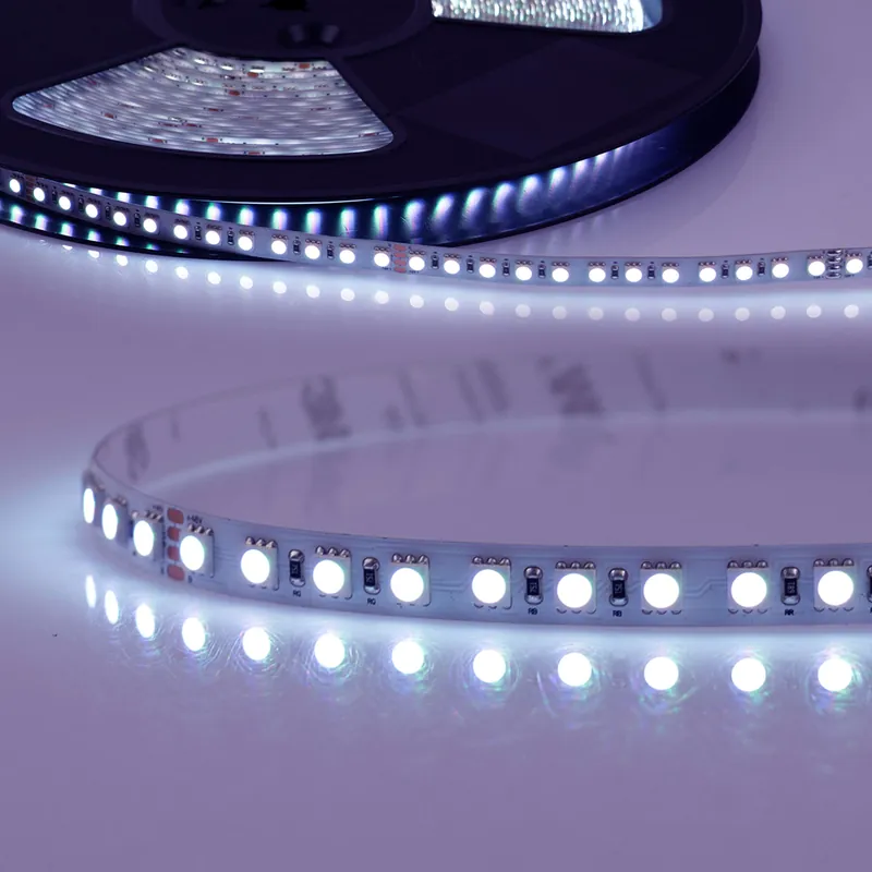 ISOLED LED AQUA RGB+WW 48V Flexband, 19W, IP68, 20m Rolle, 96 LED/m Finale Aktion