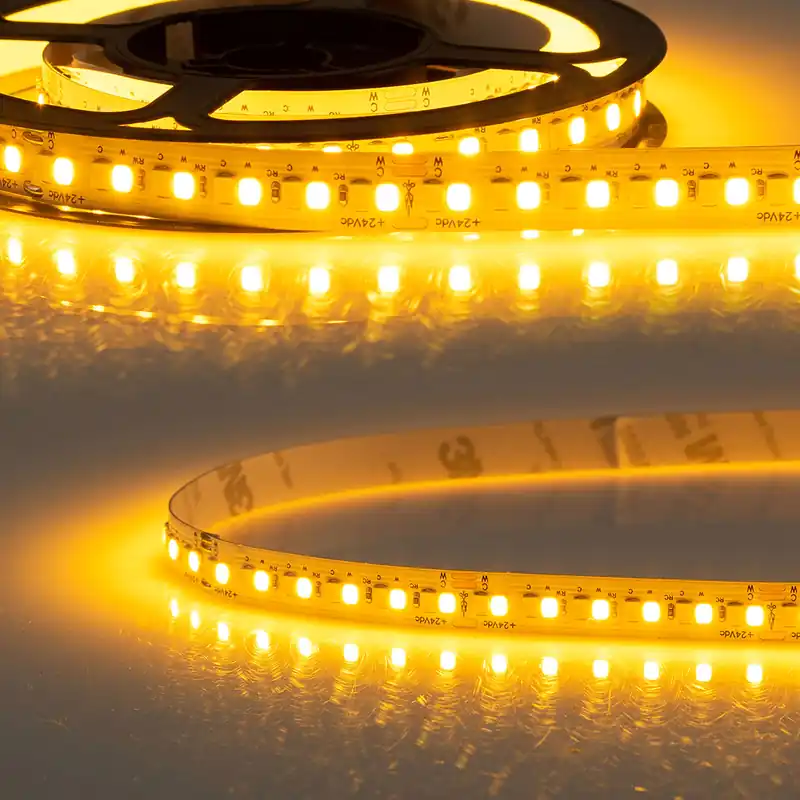 Sofort Bestellen ISOLED LED CRI819/840 Flexband, 24V, 10W|10W, IP20, Amber+Lime, 240 LED/m