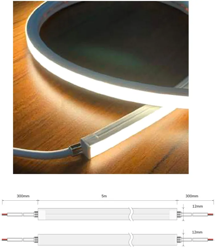 Beliebt ISOLED LED NeonPRO Flexband 1212, 24V, 10W, IP67, RGB, 96 LED/m