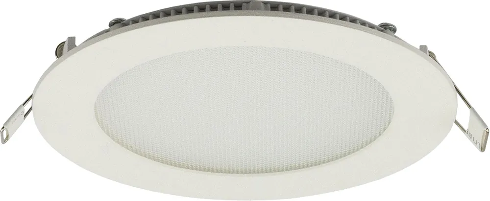 ISOLED LED Downlight, 9W, rund, ultraflach, blendungsreduziert, weiß, neutralweiß, dimmbar CRI90 Neu Im Sortiment
