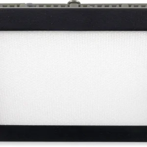 Versand Am Gleichen Tag ISOLED LED Downlight, 9W, eckig, ultraflach, blendungsreduziert, schwarz, warmweiß, dimmbar CRI90