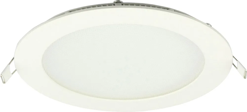 ISOLED LED Downlight, 12W, rund, ultraflach, blendungsreduziert, weiß, warmweiß, dimmbar CRI90 Zertifiziert