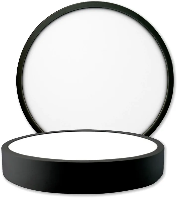 Meistverkauft ISOLED LED Deckenleuchte PRO schwarz, 15W, rund, 170mm, ColorSwitch 2700|3000|4000K, dimmbar