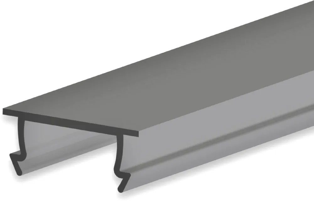 Preis Gesenkt ISOLED Abdeckung COVER44 schwarz/matt 300 cm für Profil SURF10
