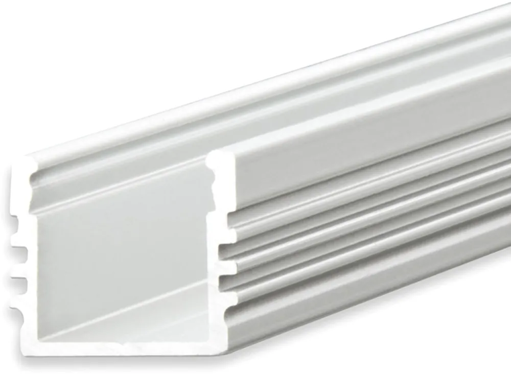 ISOLED LED Aufbauprofil SURF12 Aluminium eloxiert, 300cm Abverkauf