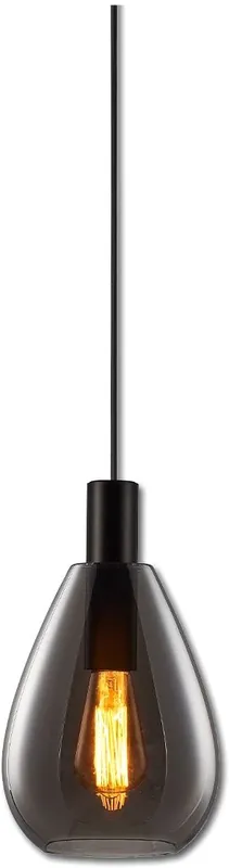Begrenztes Angebot ISOLED Pendelleuchte, Smoky Glas, E27, 300cm