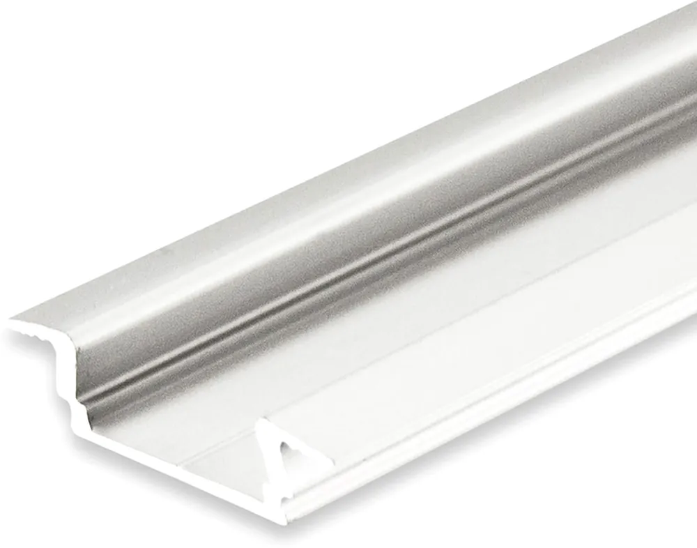 Markenprodukt ISOLED LED Einbauprofil DIVE12 FLAT Aluminium eloxiert, 300cm