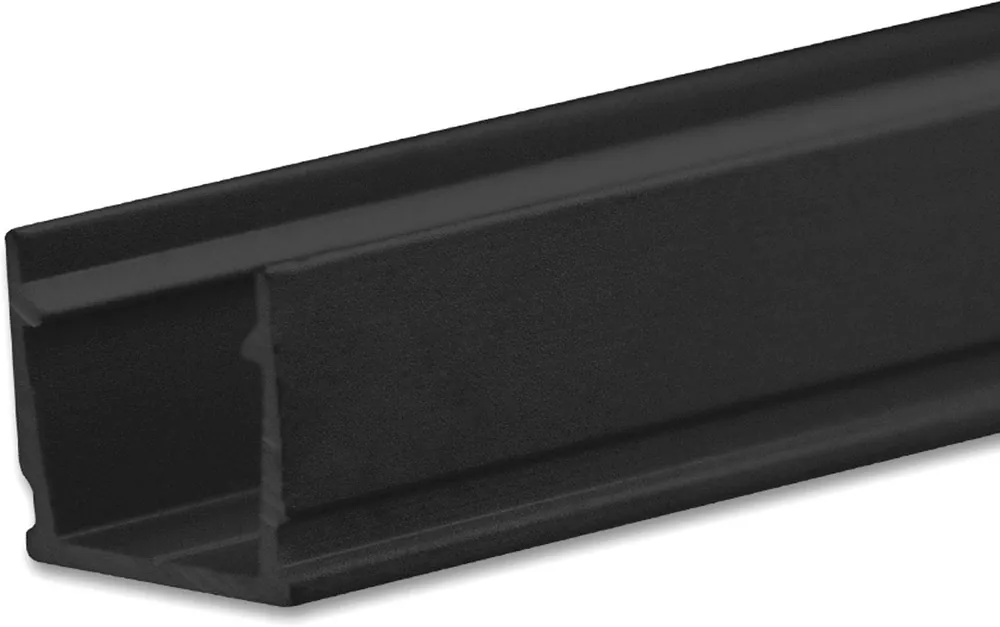 ISOLED LED Aufbauprofil SURF10 Aluminium schwarz RAL 9005, 300cm Ausverkauf