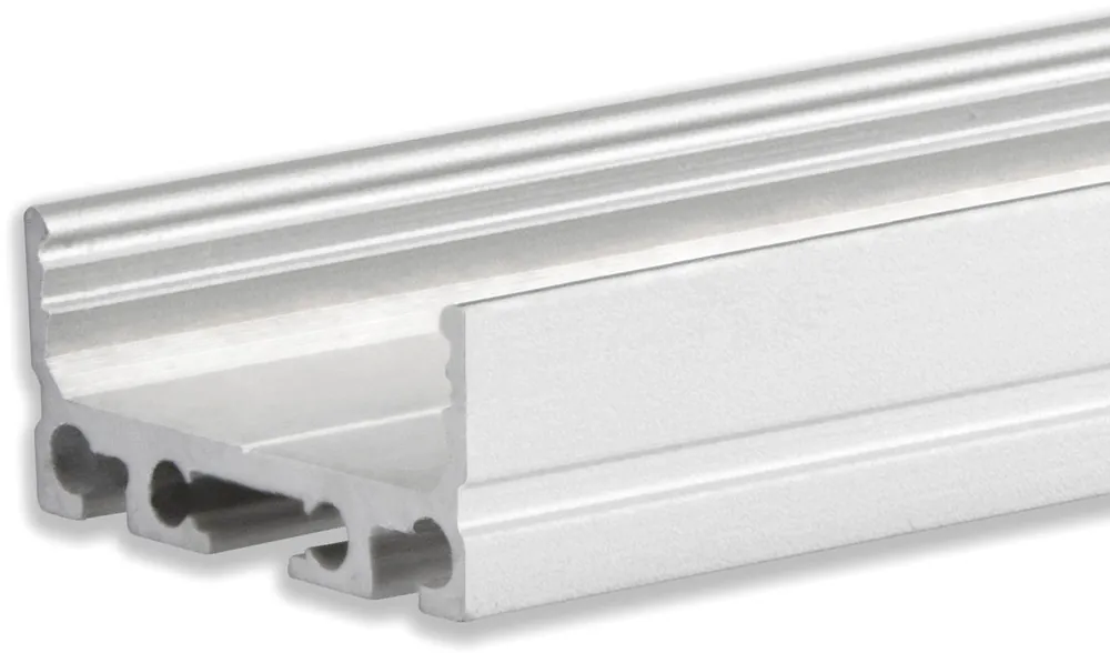 ISOLED LED Aufbauprofil SURF24 FLAT V1 Aluminium eloxiert, 300cm Saisonangebot