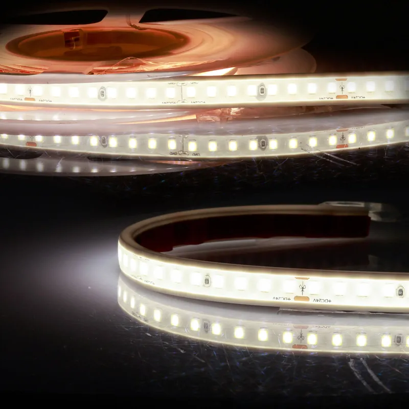 Sonderangebot ISOLED LED AQUA930 PU Linear Flexband, 24V, 12W, IP68, warmweiß, 160 LED/m