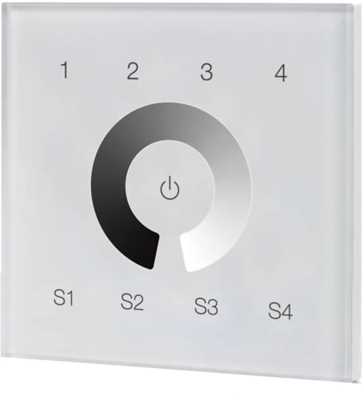 ISOLED DALI 4 Gruppen / 4 Szenen Einbau-Touch Master-Dimmer, weiß, 100-240V AC / DALI-Bus Spannung Jetzt Bestellen