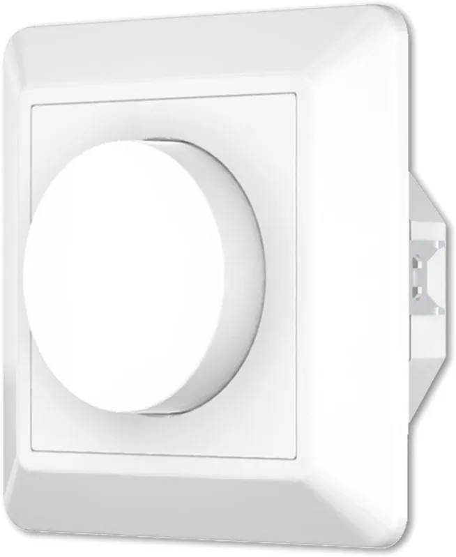 ISOLED DALI 1 Gruppe Einbau-Dreh Master-Dimmer, weiß, 100-240V AC / DALI-Bus Spannung Geprüft