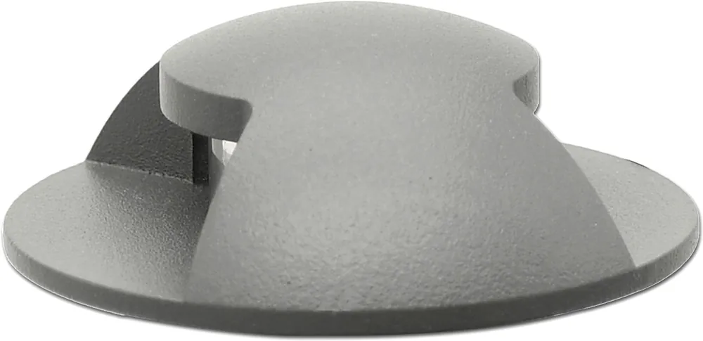 Zertifiziert ISOLED LED Bodeneinbaustrahler, rund 2SIDE 60mm, schwarz, 12-24V, IP67, 3W, 60°, warmweiß