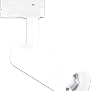 Top-Preis ISOLED 3-PH Schienen-Strahler fokussierbar, 8W, 20°-55°, weiß matt, 4000K, dimmbar