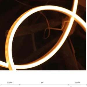 Super-Preis ISOLED LED NeonPRO Flexband 0612, 24V, 8W, IP68, 3000K, 120 LED/m