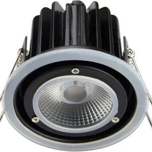 Bestpreis ISOLED LED Einbaustrahler Sys-68 MiniAMP, 8W, 24V DC, 4000K, CRI80, dimmbar (exkl. Cover)
