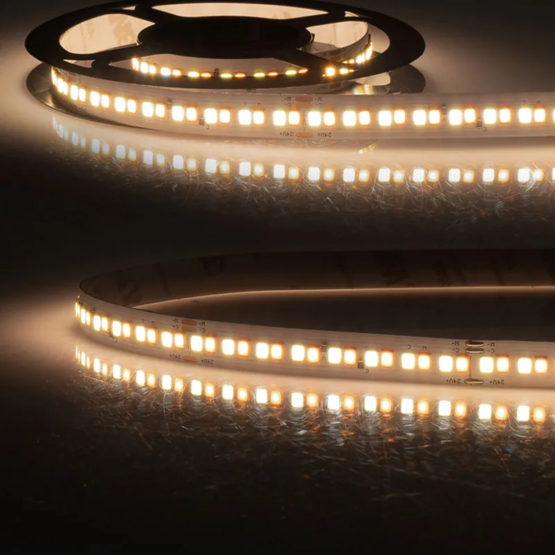 Ausverkauf ISOLED LED HEQ919/960 Linear Flexband, 24V, 7W+7W, IP20, weißdynamisch, 256 LED/m