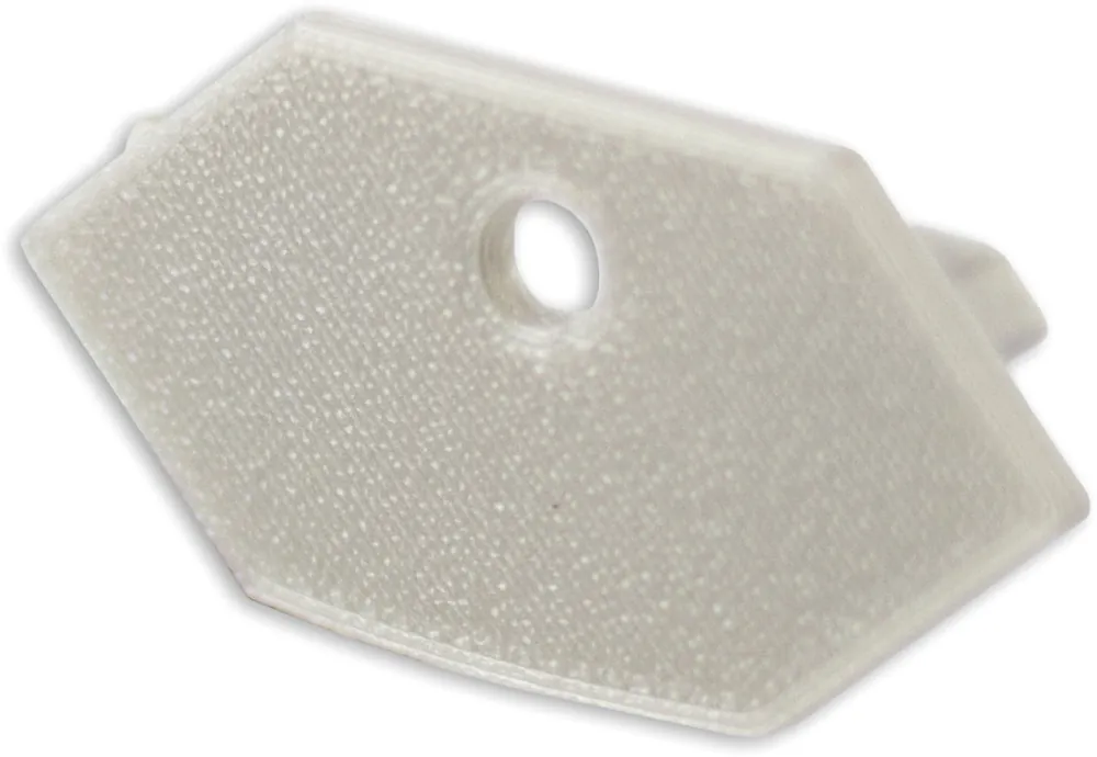 ISOLED Endkappe E215 für LED Trockenbauprofil Inneneck, mit Kabeldurchführung, 1STK Angebot