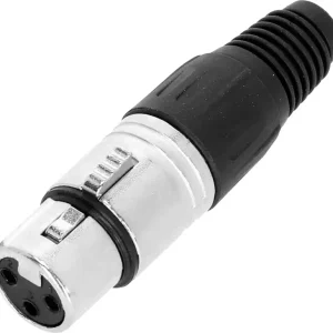 Adam Hall Connectors 4 STAR C XF3 - XLR Stecker 3-Pol female Highlight