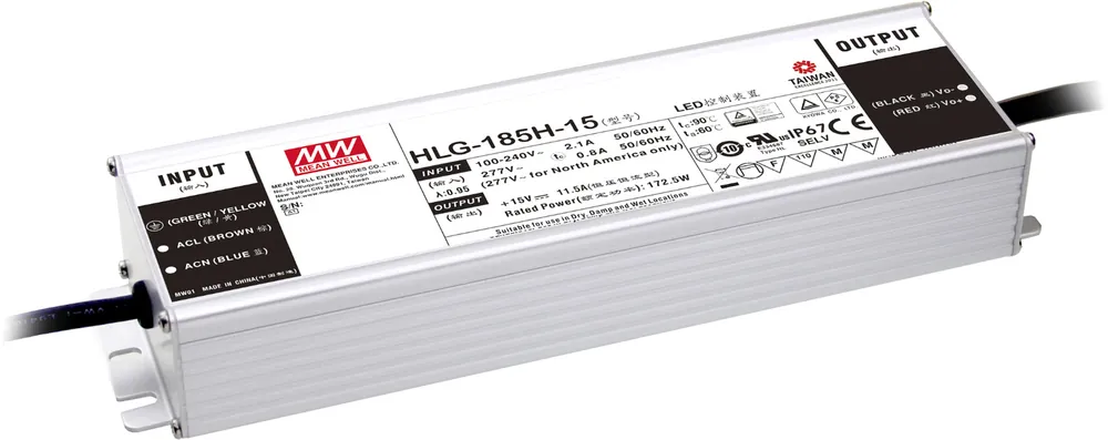 MEANWELL LED-Netzteil 156W / 12V IP67 Heißes Angebot