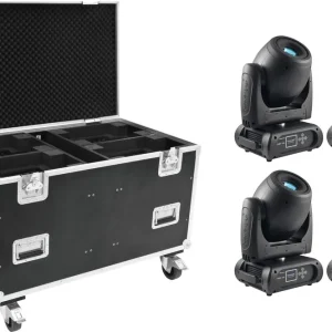 FUTURELIGHT Set 4x DMH-160 MK2 + Case mit Rollen Nur Heute