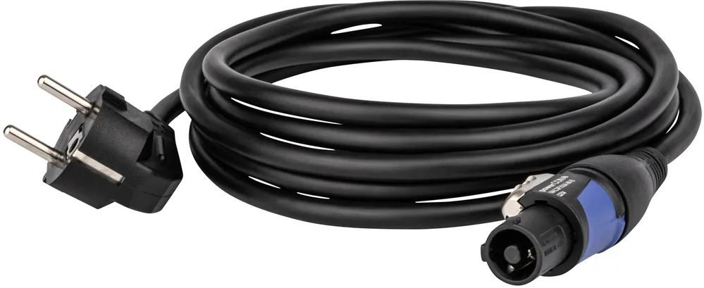DAP-Audio Netzkabel Neutrik powerCON auf Schuko 3x 1,5 mm² 3 m Kracherpreis