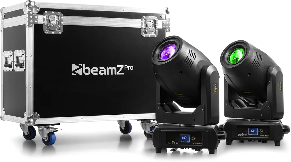 Aktuell beamZ Pro IGNITE300LED Moving Head BSW 2Stück im Flightcase