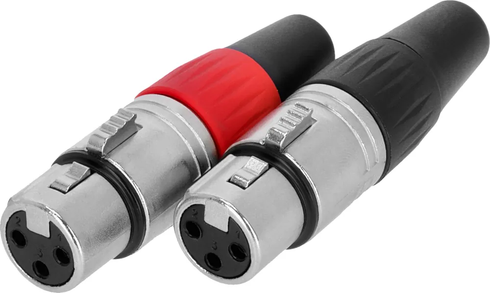 Adam Hall Connectors 3 STAR C XF3 PAIR - XLR Stecker 3-Pol Female | Paar Billig