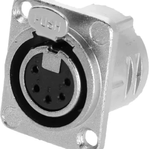 Sonderaktion Adam Hall Connectors 4 STAR P XF5 - XLR Einbaubuchse 5-Pol Female