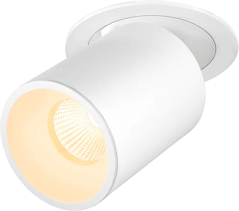 SLV NUMINOS® PROJECTOR L, Deckeneinbauleuchte, 3000 K, 40°, zylindrisch, weiß / weiß Neue Kollektion