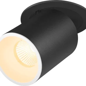 Abverkauf SLV NUMINOS® PROJECTOR L, Deckeneinbauleuchte, 3000 K, 40°, zylindrisch, schwarz / weiß