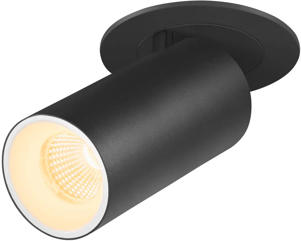 Jetzt Kaufen SLV NUMINOS® PROJECTOR S, Deckeneinbauleuchte, 3000 K, 40°, zylindrisch, schwarz / weiß