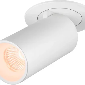 Versand Am Gleichen Tag SLV NUMINOS® PROJECTOR S, Deckeneinbauleuchte, 2700 K, 55°, zylindrisch, weiß / weiß