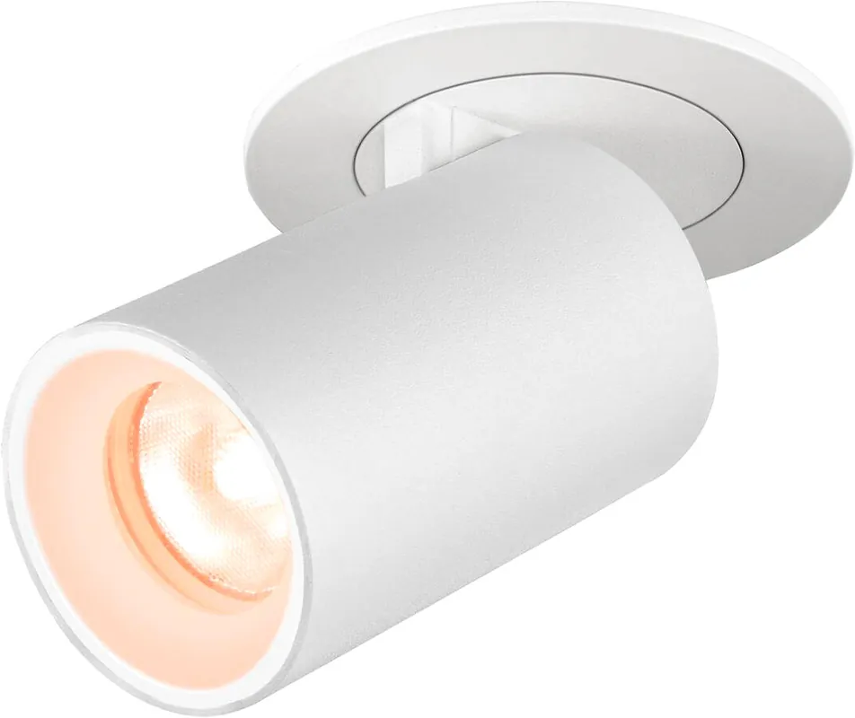 Bestpreis SLV NUMINOS® PROJECTOR XS, Deckeneinbauleuchte, 2700 K, 55°, zylindrisch, weiß / weiß