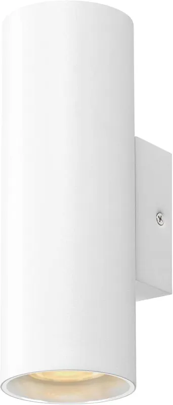 SLV ASTO TUBE, Wandaufbauleuchte, zylindrisch, max. 2x10W, weiß Abverkauf