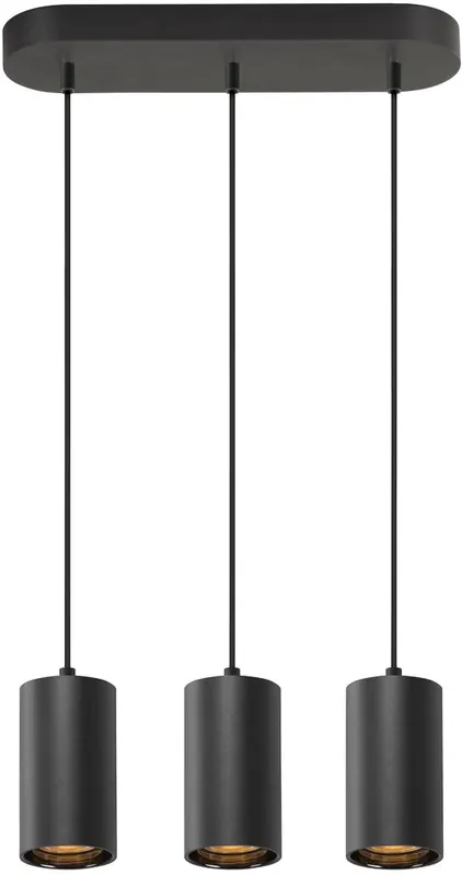 Letzte Chance SLV ASTO TUBE, Pendelleuchte, GU10, Pendellänge 250 cm, max. 3x10W, schwarz
