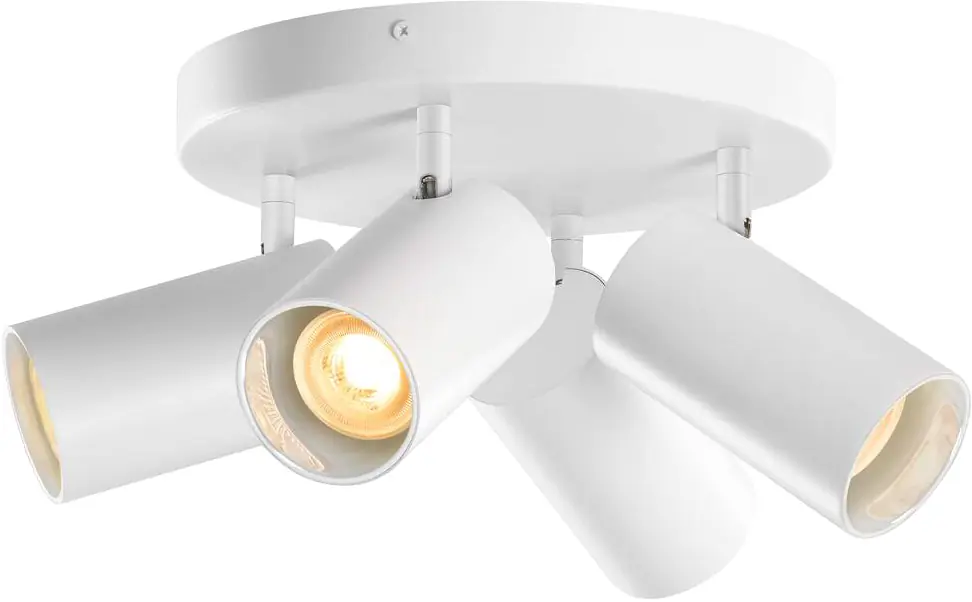 SLV ASTO TUBE, Deckenaufbauleuchte, zylindrisch, max. 4x10W, weiß Online Kaufen