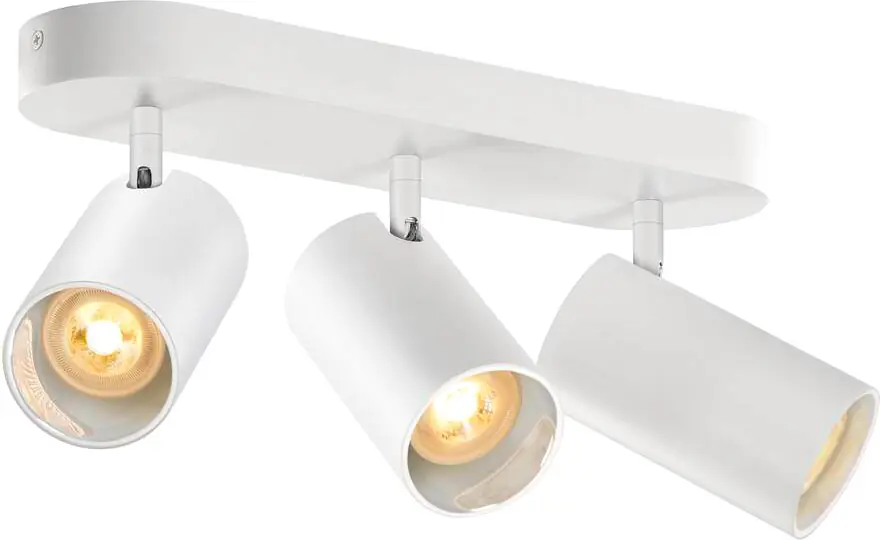 SLV ASTO TUBE, Deckenaufbauleuchte, zylindrisch, max. 3x10W, weiß Nur Heute