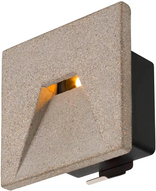 Billig SLV CONCRETO EL, Wandeinbauleuchte grau, 3.2W, 45lm, 3000K