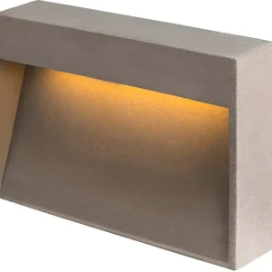 Ausverkauf SLV CONCRETO M, WL Wandaufbauleuchte grau, 8.5W, 350lm, 3000K