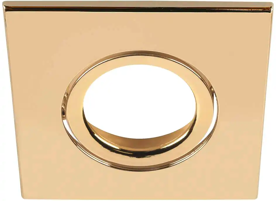SLV UNIVERSAL DOWNLIGHT Abdeckung, für Downlight IP20, schwenkbar, eckig, gold Garantierte Lieferung