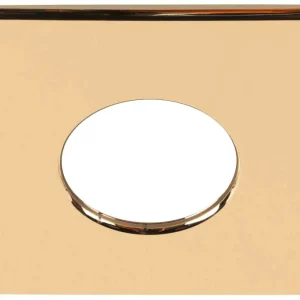 Abverkauf SLV UNIVERSAL DOWNLIGHT Abdeckung, für Downlight IP65, eckig, gold
