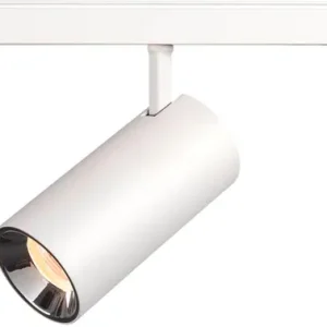 Wochenendangebot SLV NUMINOS® S 48V TRACK, DALI, Spot, weiß / chrom, 16W, 980lm, 2700K, CRI90, 55°