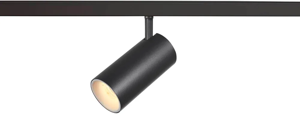 SLV NUMINOS® S 48V TRACK, DALI, Spot, schwarz / weiß, 16W, 1120lm, 3000K, CRI90, 20° Expressversand
