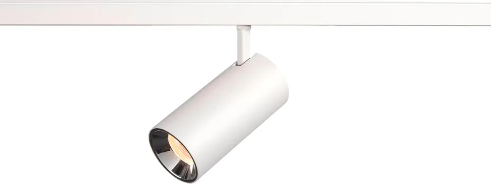 SLV NUMINOS® S 48V TRACK, DALI, Spot, weiß / chrom, 16W, 1000lm, 2700K, CRI90, 40° Nur Heute