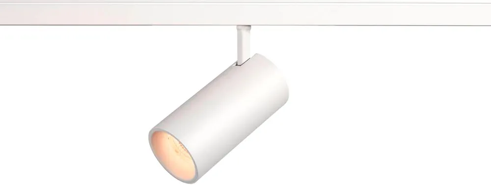 SLV NUMINOS® S 48V TRACK, DALI, Spot, weiß / weiß, 16W, 1020lm, 2700K, CRI90, 20° Echt