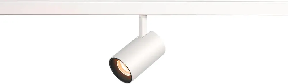 SLV NUMINOS® XS 48V TRACK, DALI, Spot, weiß / schwarz, 8.7W, 640lm, 2700K, CRI90, 55° Expressversand
